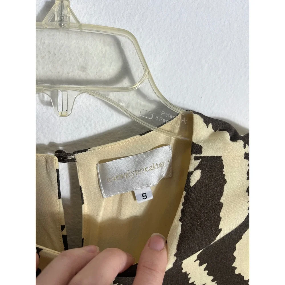 COREY LYNN CALTER‎ x ANTHROPOLOGIE Zebra Maxi Tee Midi Shirt Dress